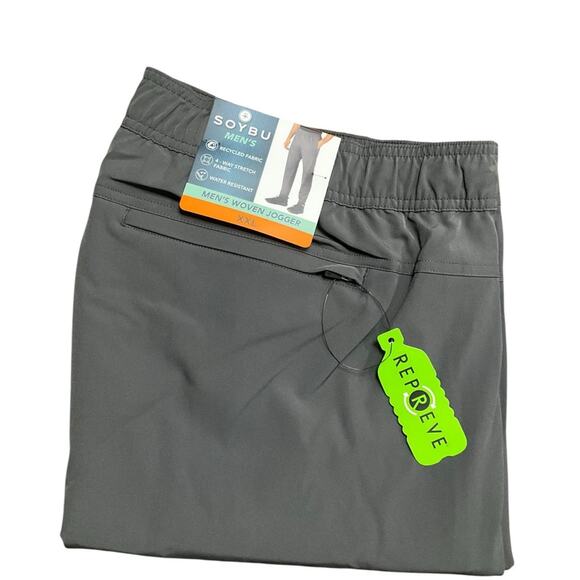 Soybu Men's Jogger Pants Gray Size XXL NWT - Picture 5 of 11